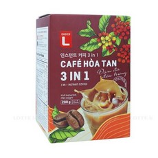 인스턴트 커피 3in1 베트남 Choice L 초이스엘 롯데마트 하노이 Instant Coffee 3-in-1 Vietnam Choice L Lotte Mart Hanoi, 4개, 18개입, 16g
