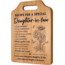 Milcier 여성용 우정 선물 여성 우정을 위한 생일 선물 독특한 베스트 프렌즈 도마 여성을 위한 가장 친한 친구 크리스마스 선물 절친 BFF, Daughter in law