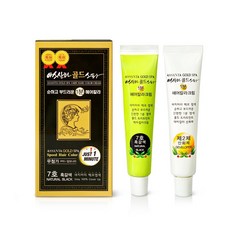 케이씨 5초 새치커버틴트 10초 순진한 염색약 뿌리는 순수 뿌리염색 한방염색약, 아스산타 골드 스파 7호 - 흑갈색(7호), 1개