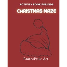 Christmas Maze Book for Kids: 24 Christmas Maze with solutions ( Great gift for the kids ) Paperback, Independently Published