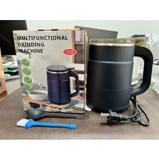 多功能研磨機，一機多用，操作簡單，安全可靠，輕鬆研磨咖啡豆、堅果、香料, 主機+五把加強8葉刀