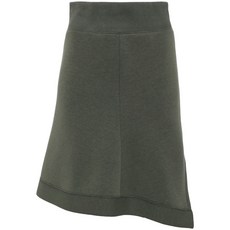 사카이 스폰지 스웨트 비대칭 미니 스커트