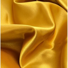 고급 공단 도톰 원단 광폭 광택 폴리 드레스 웨딩 배경 돌상 테이블보 선물 보자기, 1개, 골드