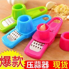 伊代企業社 壓蒜器, 顏色隨機, 1個