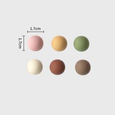 타공판 무타공 책상칸막이 스탠드 미니파티션 사무실 보드, 자석 모란디 스티커 6개