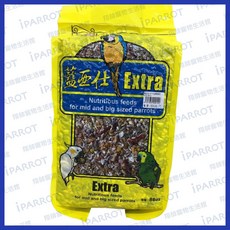 藍亞仕 中大型鸚鵡有殼飼料 穀物堅果 黃色, 1個