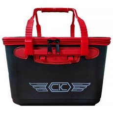 씨케이 / 고강도 하드 밑밥통 / 물고기 살림통 / 하드 바칸 / 보조 가방 / 왕 지퍼 / 튼튼한 내구성, 블랙