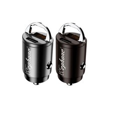 WePhone 45W 雙孔 車用充電器, 酷錆色, 主商品