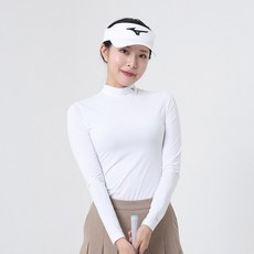 미즈노 골프 스포츠 하프넥 언더레이어 여성용 언더웨어