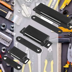 스텐자석 블랙 싱크대 문짝 캐치 빠지링 붙박이장 고정, 2_ 중