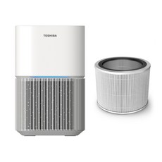 TOSHIBA HEPA H13級抗敏空氣清淨機 適用6-10坪 CAF-A450TW(W), 白色, TO-CAF-A450TW-W