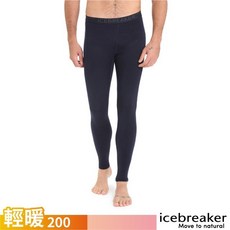 【紐西蘭 Icebreaker】送》男 保暖抗臭快乾美麗諾 羊毛衛生褲 BF200 Oasis 內搭褲 IB104369