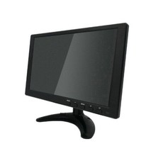 10인치 CCTV 모니터 가정용 업무용 소형 LCD VGA HDMI, A. 블랙 10인치 VGA+HDMI