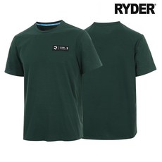 라이더 티셔츠 배드민턴 반팔 상의 남성 여성 코튼라이크 기획 반팔티 카키 2025RBC-1