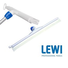 독일 LEWI 르비 이중밀대 스퀴지 헤드 알루미늄 봉, 이중밀대 헤드（45CM）