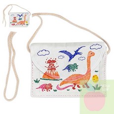 AP 아동미술만들기 에코백꾸미기 에코백색칠하기, 4.공룡, 1개