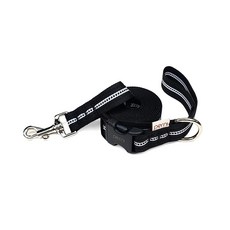 페르니 반사형 강아지 핸즈프리 멀티 리드줄, 블랙, 1개