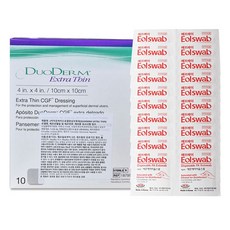 듀오덤 엑스트라씬 10매입 + 한신 소독용 알콜솜 20매입, 1세트