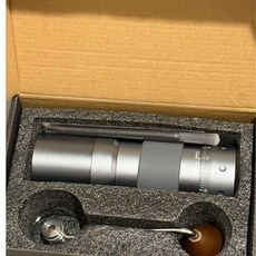 手搖磨豆機，便攜式咖啡研磨器，精準調節粗細，家用旅行皆宜, 灰色, 1個, 50ml