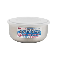 理想牌 附蓋調理碗 16cm, 316調理碗16cm附蓋, 1個