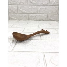 東昇瓷器餐具 原木大湯匙, 1個, 中灣湯匙長218.5cm