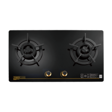 topax TG-8582BG 雙口玻璃檯面爐，雙環火力，安全熄火裝置, 天然氣, TG-8503GB,不含安裝