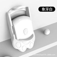 pk618 貓爪電燙睫毛夾USB中文版 櫻花粉, pk618貓爪電燙睫毛夾白色一代, USB中文版