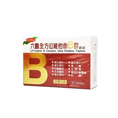 六鵬 維他命B群 30錠/盒 - 全方位維他命B群, 1個