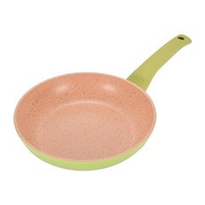 多功能不粘鍋，無油煙平底煎鍋, 牛油果綠煎盤, 1個, 16cm