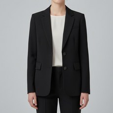 더그랜 여성 테일러드 자켓 기본핏 크롭핏 봄 가을 간절기 정장 재킷 오피스룩