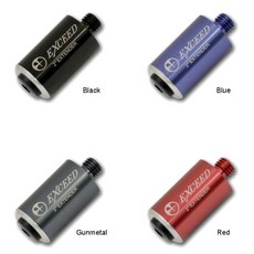 國華撞球 日本MEZZ原廠EXCEED加長器(2inch) 延長器 撞球桿配件, 1個, 藍