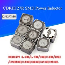 인덕션코일 5PCS 12127mm 전원 인덕턴스 CD127R 차폐 SMD 4.7UH 10UH, 03 5PCS, 04 470UH(471)