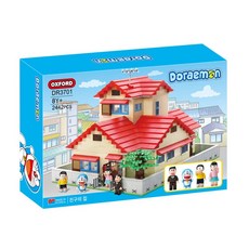 옥스퍼드 도라에몽 진구의집 DR3701 선물 블럭놀이, 옥스포드 도라에몽 진구의집 DR3701, 1개