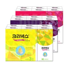 크리넥스 아로마 티슈손수건 10매, 3개, 6개입