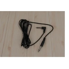 호환 기타 이펙트 페달 케이블 커넥터 전기 박스 베이스 소음 감소 차폐 케이블 스피커 100cm 길이 6.35mm, 01 100cm length