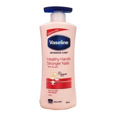 바세린 인텐시브 케어 네일 핸드 헬씨 로션 앤 스트롱거 400ml 거칠어진손 향기좋은, 1개