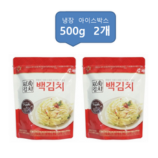 아워홈 백김치, 2개, 500g