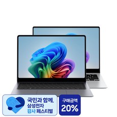 삼성 갤럭시북6 프로 NT940XJG-K51A 14인치 AI노트북 대학생 코딩용 학습용 업무용, WIN11 Home, 16GB, 256GB, 실버