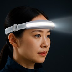 LED 헤드랜턴 230도 초광각 충전식 후레쉬 작업등 러닝 낚시 등산 캠핑 LC-45, 1개, 2. 화이트