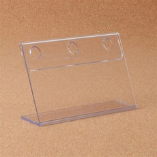 루루픽스마켓 단면쇼케이스 스탠드안내판, 120x80mm