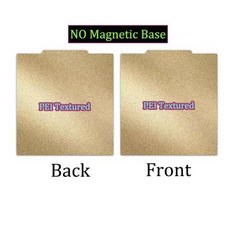 양면 PEI 빌드 플레이트180220235310350mm 업그레이드 제거 질감 PEI 마그네틱 엔더 3 V3 Se 베드 스프링 스틸 히트베드, no base