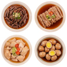 모두의집밥 대표 수제 장조림 맛보기 4종 소고기장조림 메추리알장조림 닭가슴살장조림 돼지고기장조림, 1세트, 880g