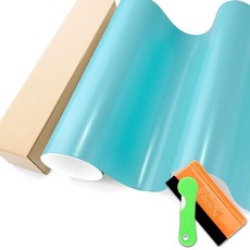 청록색 무광 메탈릭 새틴 펄 비닐 랩 필름 자동차 차량 그래픽 데칼 Sitcker DIY 3.5x1.5m(1FTx5 296280, 1.6FT x 5FT