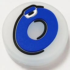 쿠쿠스토어 2 영어 글자 테니스 충격 방지 흡수기 실리콘 라켓 패드 진동 액세서리, 19 style O