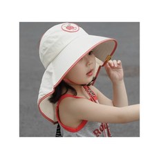 다온 아동 와이드 자외선차단 플랩캡