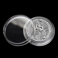 영국 퀸즈 비스트 2oz 은화 아크릴 캡슐, 아크릴 투명 케이스