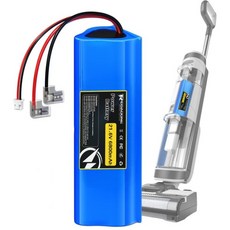 Tineco iFloor 3 One Breeze 무선 습식 건식 진공 청소기용 21.6V 배터리 교체 리튬 이온, 04 12800mAh