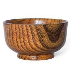 JA221313s JA221313s 베이비 어린이 식기 나무 볼 그릇 8.5cm 옻칠