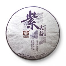 大益 紫大益 普洱生茶 357克 1501, 1個, 片