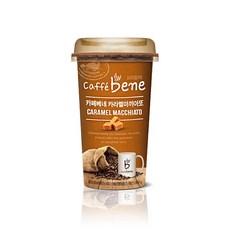 카페베네 카라멜 마끼아또, 200ml, 10개